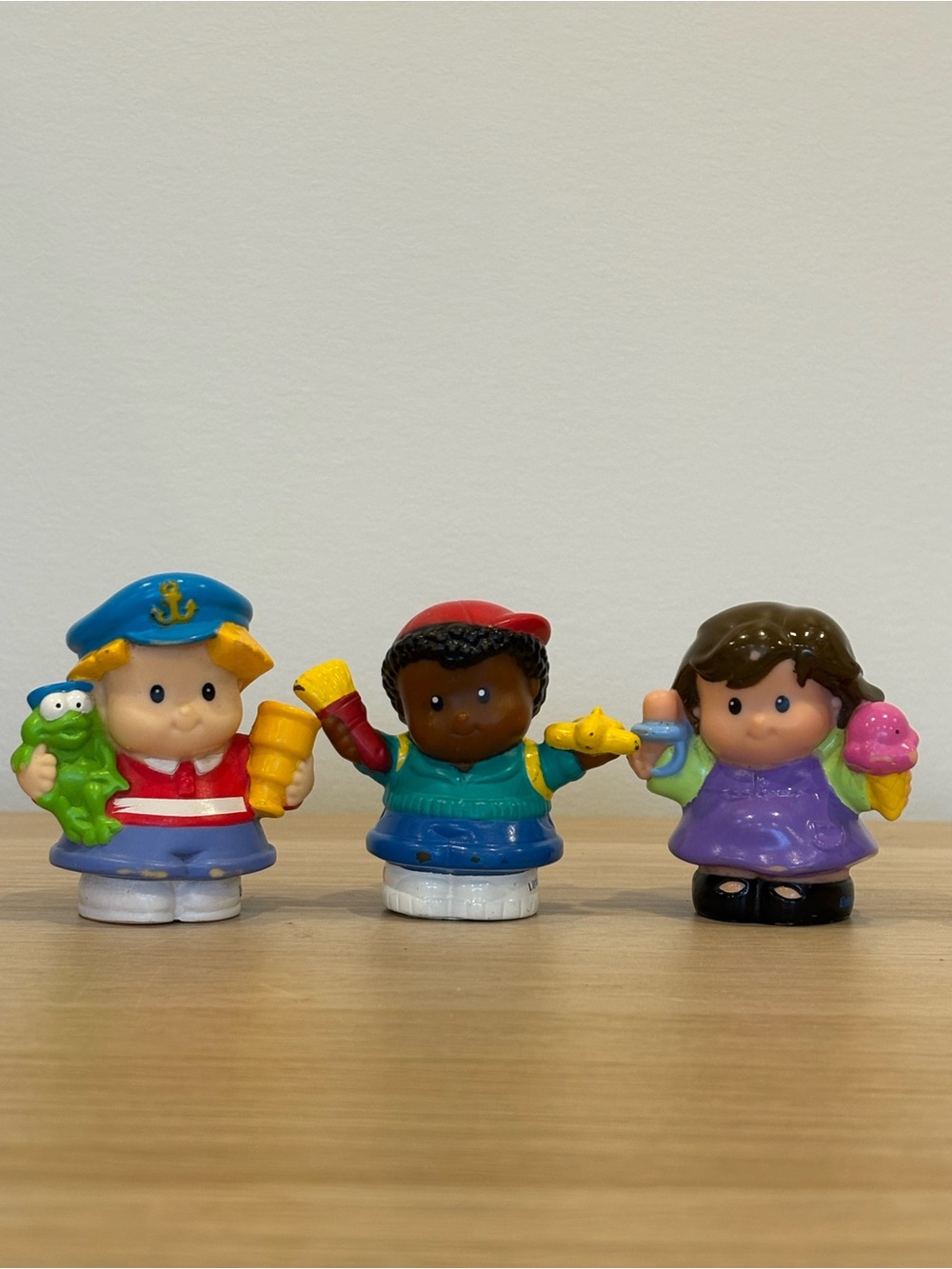 Fisher-Price Little People VINTAGE Style Figures Lot of 3